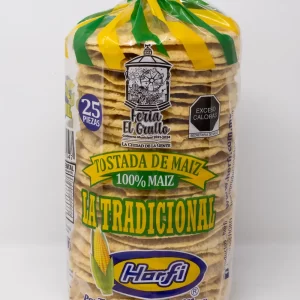 TOSTADA HORNEADA Y FRITA 20PZ AREVALO 